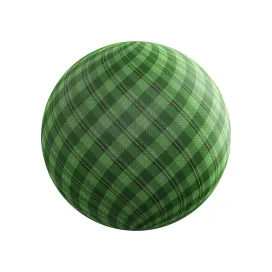 Green checkered fabric(4K)
